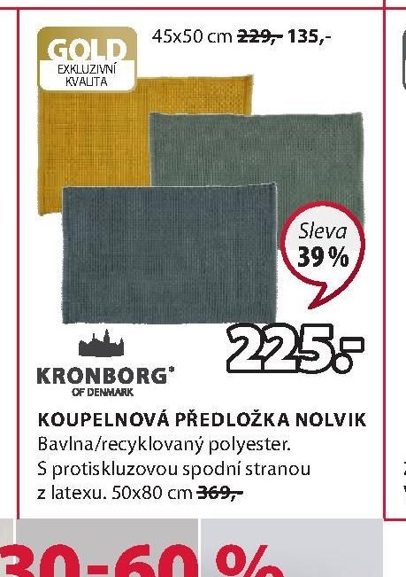 Koupelnová předložka Nolvik