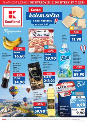 aktuální leták Kaufland 21.7.2021-27.7.2021