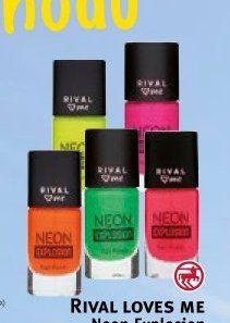 Rival Loves Me Neon Explosion lak na nehty