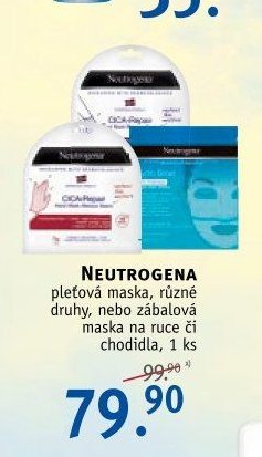 Neutrogena pleťová maska / maska na ruce