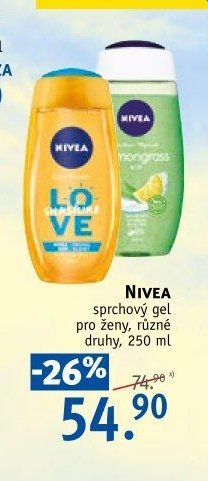Nivea sprchový gel