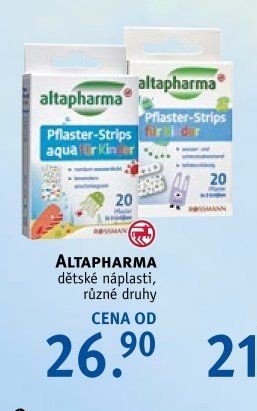 Altapharma dětské náplasti