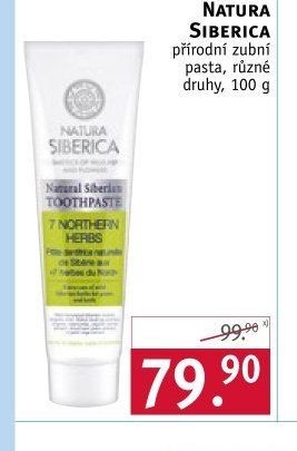 NATURA SIBERICA zubní pasta 100 g