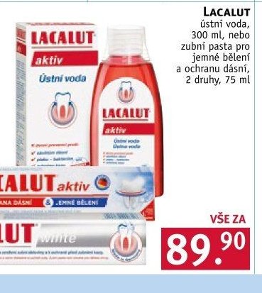 LACALUT ústní voda 300 ml