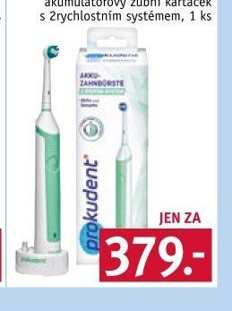 PROKUDENT akumulátorový zubní kartáček