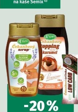 4Slim čekankový sirup a topping