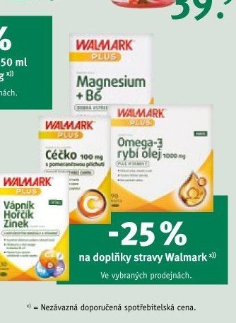 WALMARK Magnesium + B6