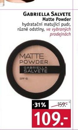 Gabriella Salvete Matte Powder