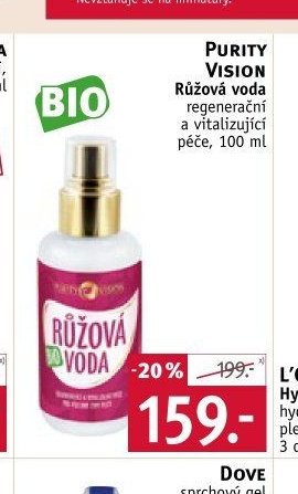 Purity Vision Růžová voda