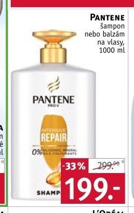 Pantene šampon nebo balzám na vlasy, 1000 ml