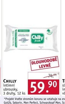 CHILLY intimní ubrousky
