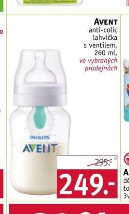 Avent anti-colic lahvička