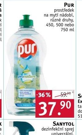 Pur prostředek na mytí nádobí