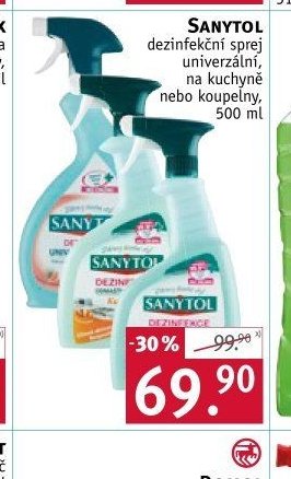 Sanytol dezinfekční sprej