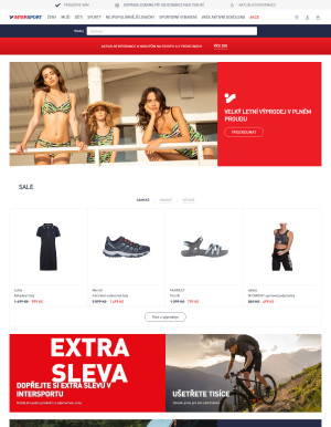 aktuální leták Intersport 21.7.2021-27.7.2021