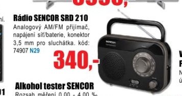 Rádio SENCOR SRD 210 - EVA.cz aktualniletaky.eu