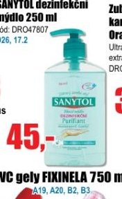 SANYTOL dezinfekční mýdlo 250 ml - EVA.cz aktualniletaky.eu