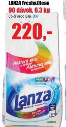 LANZA Fresh&Clean 90 dávek, 6,3 kg - EVA.cz aktualniletaky.eu