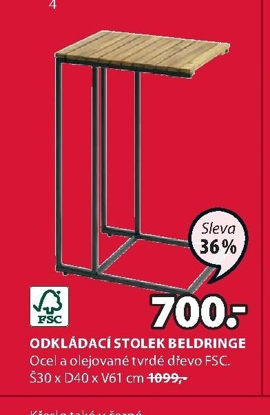 ODKLÁDACÍ STOLEK BELDRINGE