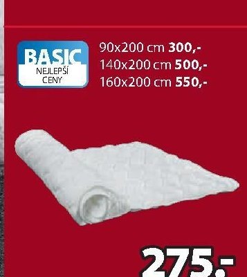 Chránič matrace BASIC T40