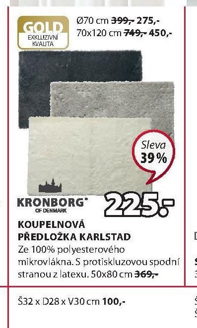 KOUPELNOVÁ PŘEDLOŽKA KARLSTAD