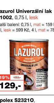 Lazurol Univerzální lak S1002