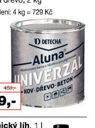 Aluna syntetická barva