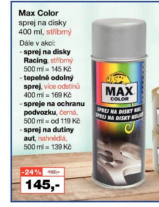 Max Color sprej na disky