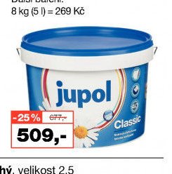 Jupol Classic bílá malířská barva