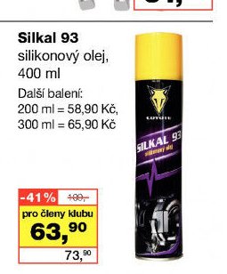 Silkal 93 silikonový olej