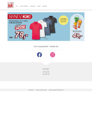 aktuální leták Kik textil 28.7.2021-3.8.2021