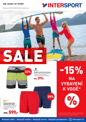 aktuální leták Intersport 28.7.2021-8.8.2021