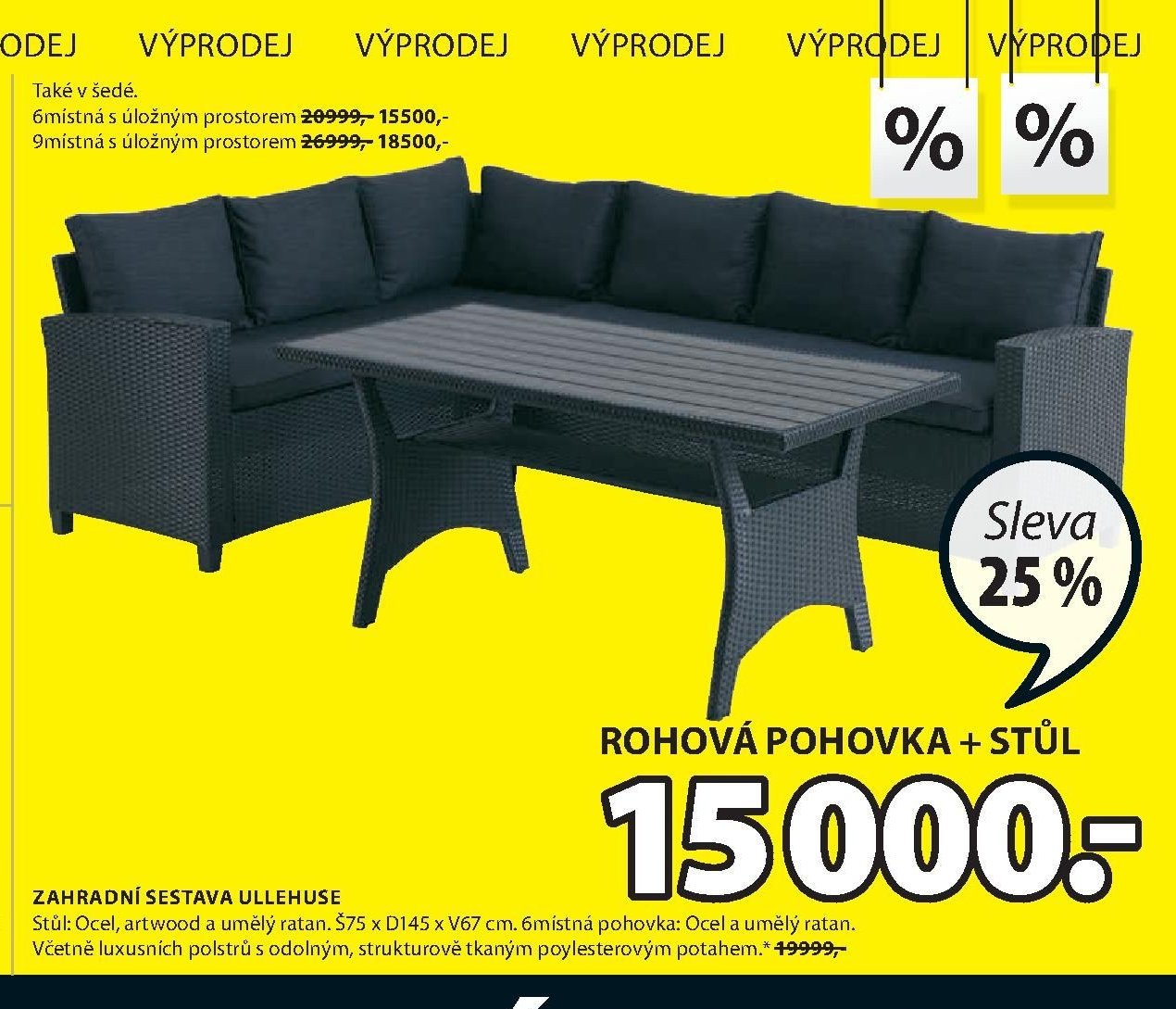 ZAHRADNÍ SESTAVA ULLEHUSE