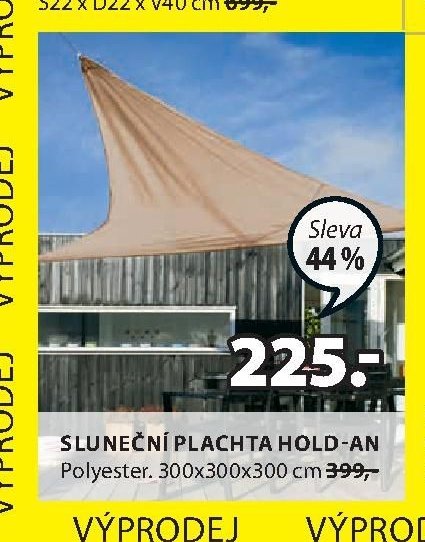 SLUNEČNÍ PLACHTA HOLD-AN