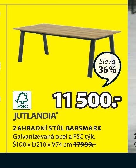 ZAHRADNÍ STŮL BARSMARK