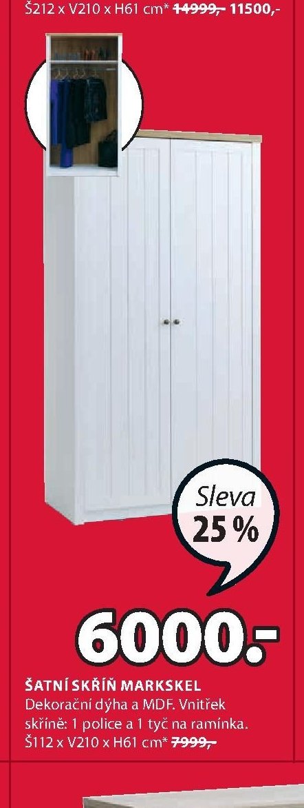 ŠATNÍ SKŘÍŇ MARSKEL