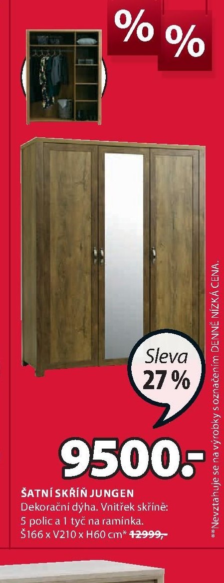 ŠATNÍ SKŘÍŇ JUNGEN