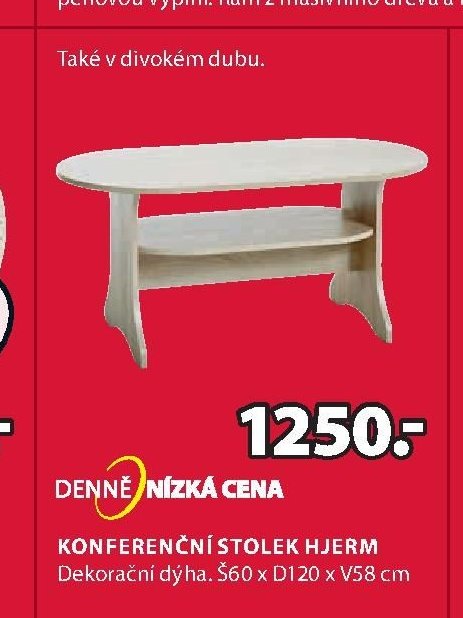 Konferenční stolek HJERM