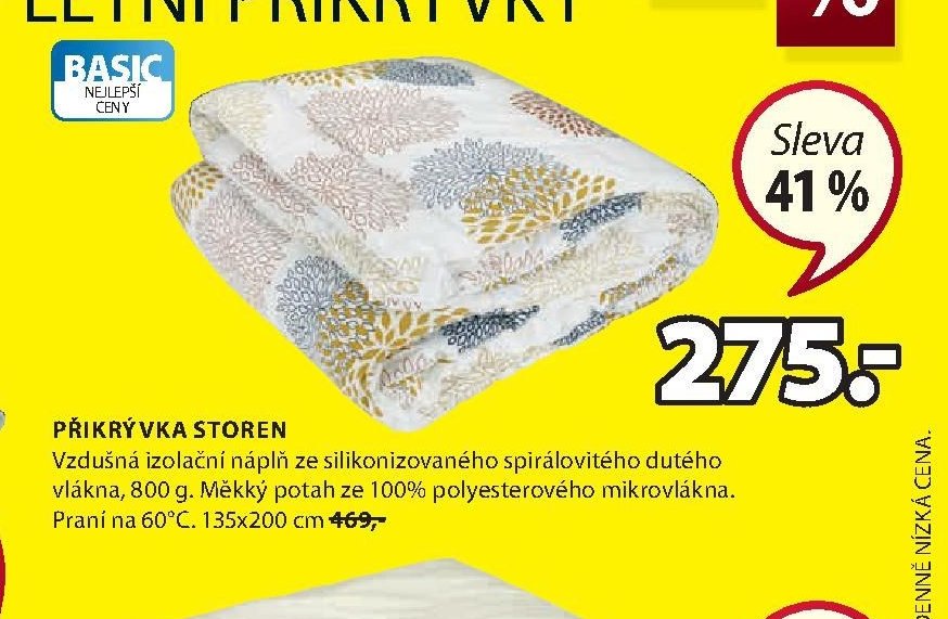 PŘIKRÝVKA STOREN