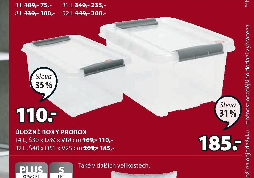 Úložné boxy PROBOX