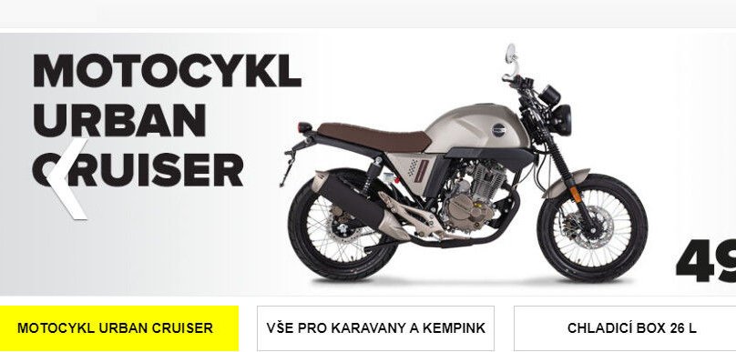 Motocykl Urban Cruiser