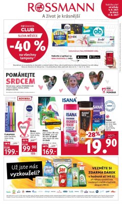 aktuální leták ROSSMANN drogerie 4.8.2021-17.8.2021