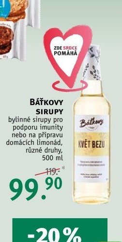 BÁŤKOVY SIRUPY