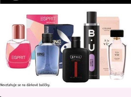 Esprit, King, Str8, B.U., Câline parfémovaná voda