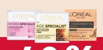 L'Oréal Age Specialist, Hydra Specialist a Nutrigold