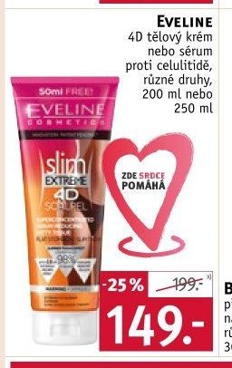 EVELINE 4D tělový krém