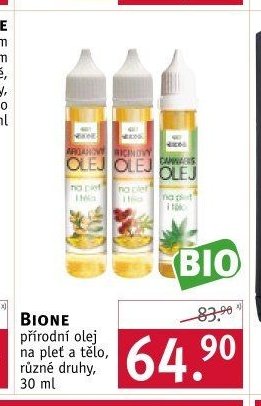 BIONE přírodní olej