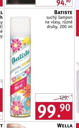 BATISTE suchý šampon