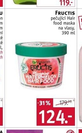 Fructis pečující Hair Food maska