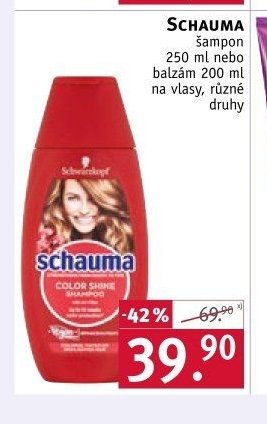 Schauma šampon nebo balzám